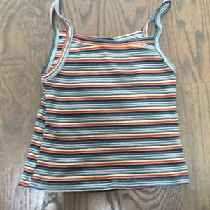 Brandy Melville rainbow top